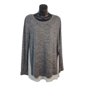 Joymom Women's Gray Longsleeve T-shirt Size L NWT